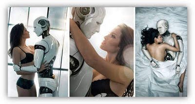 Robots feeding that primitve nature